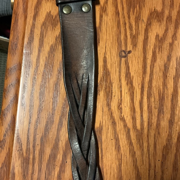 Old Navy brown leather belt 37-41 - Picture 2 of 4